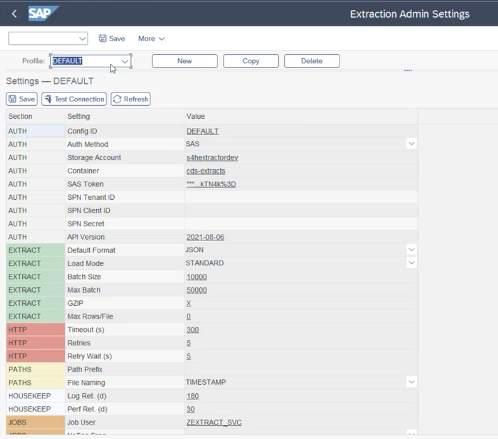 Replication Settings